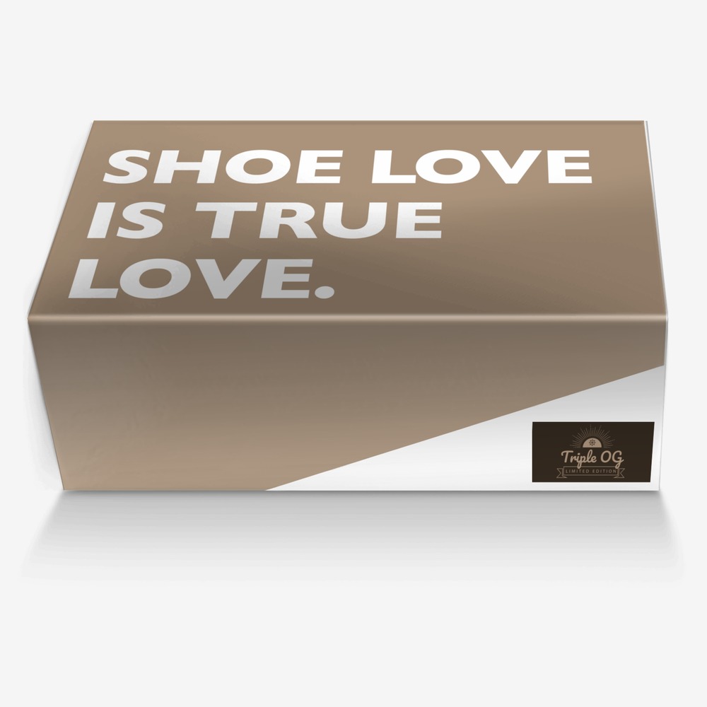 Triple OG custom made in Italy shoes by William Portwine | Box view