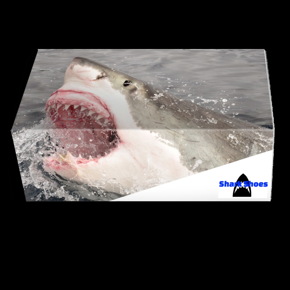 Great white shark shoes shop