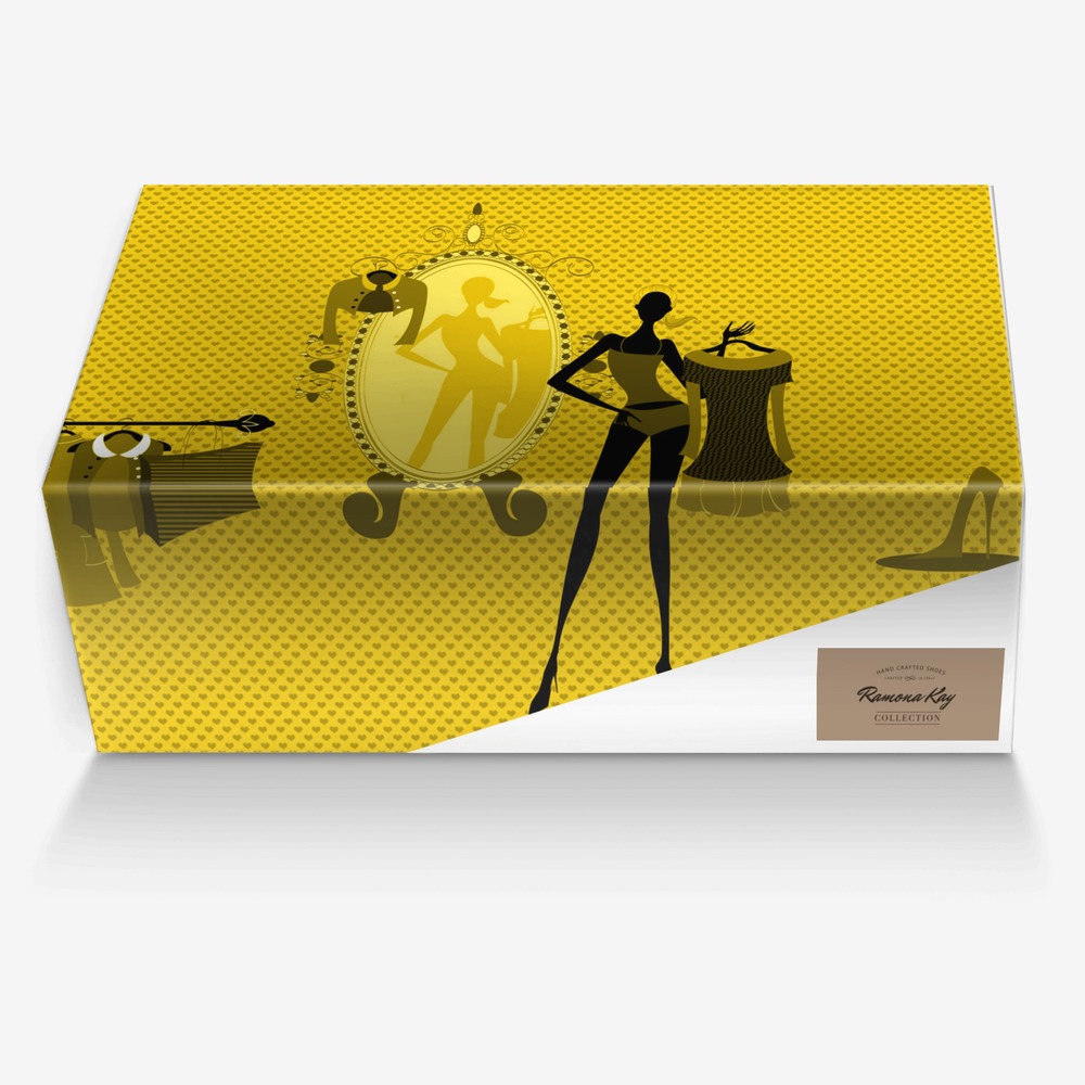 Ramona Kay  custom made in Italy shoes by Ramon Blacqc-zarr | Box view