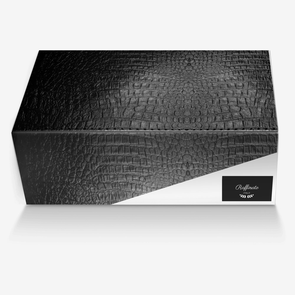 Raffinato custom made in Italy shoes by Gerald Wade | Box view