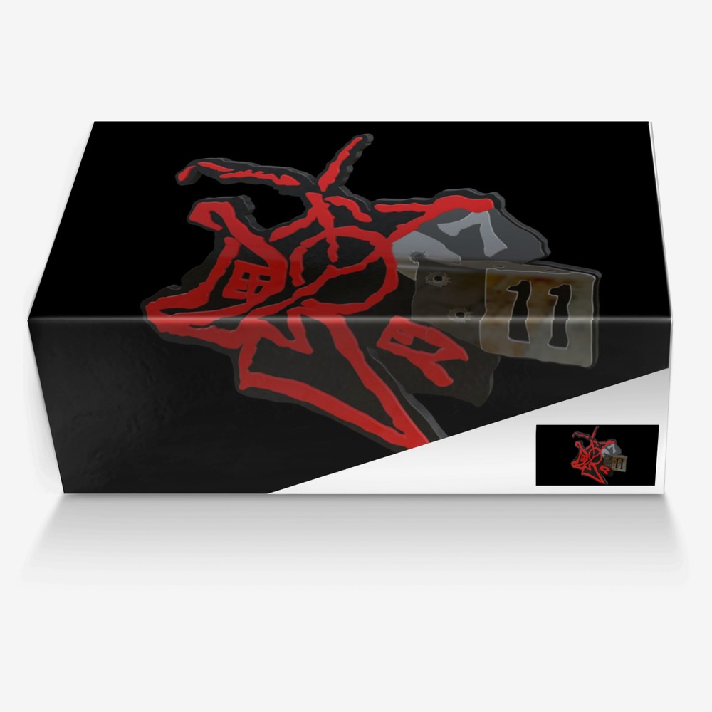 711 custom made in Italy shoes by Marcus Billups | Box view