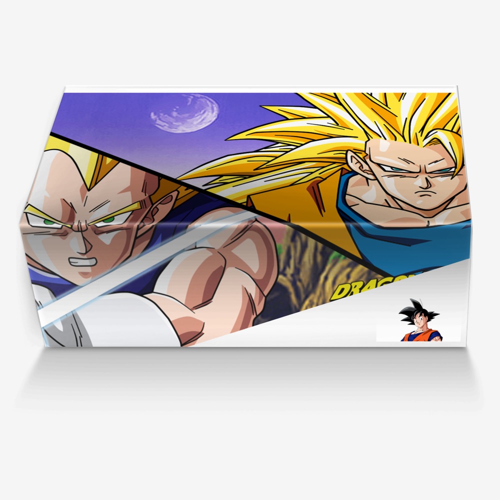 goku  custom made in Italy shoes by Leslie Blas | Box view
