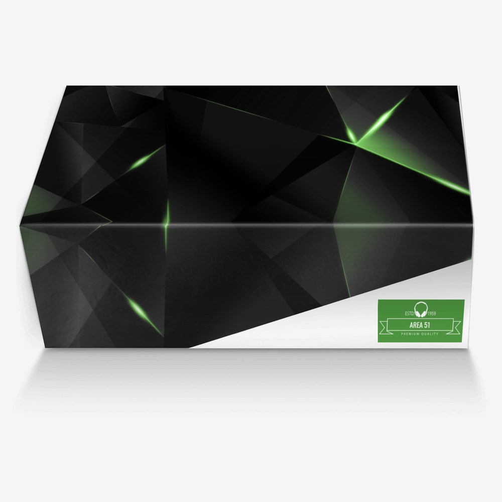 Area 51 custom made in Italy shoes by Grace Deck | Box view