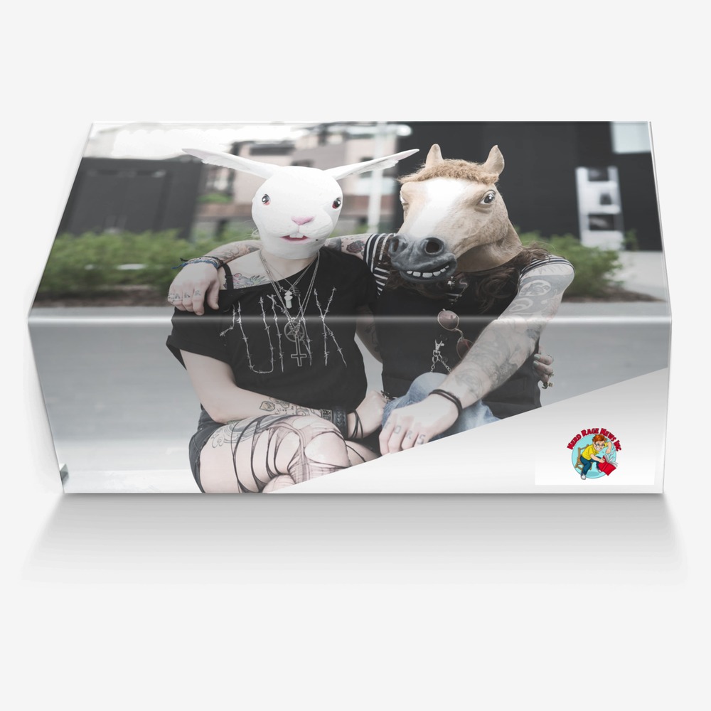 Nerd Living custom made in Italy shoes by Steve Wollett | Box view