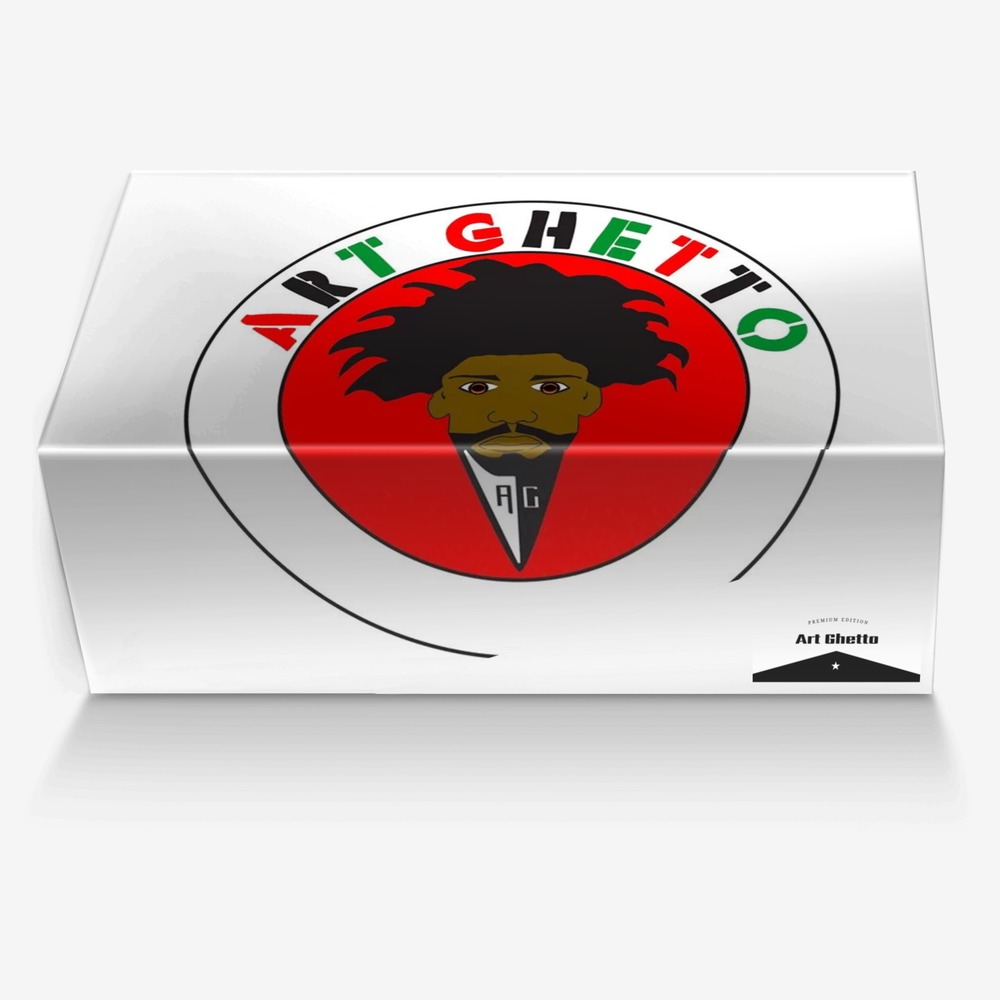 Art Ghetto custom made in Italy shoes by Christopher Buchanan El | Box view