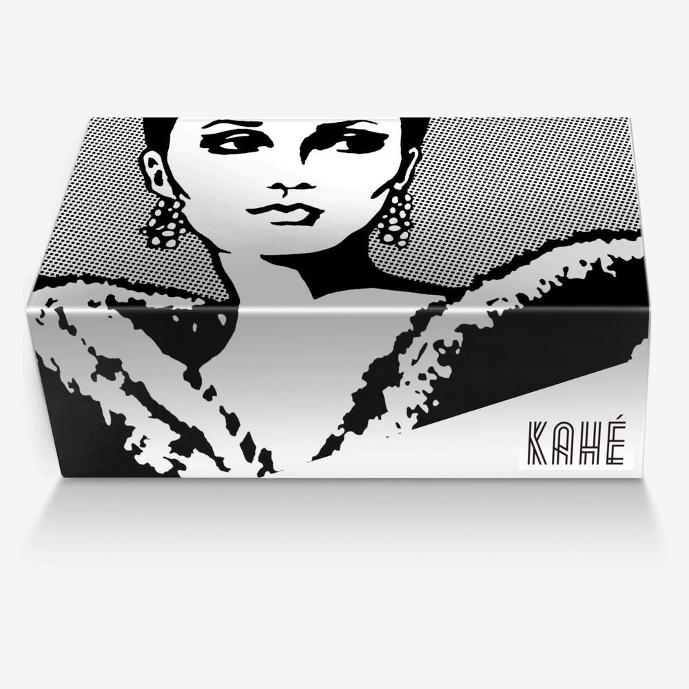 KAHÉ custom made in Italy shoes by Sheila Swift | Box view