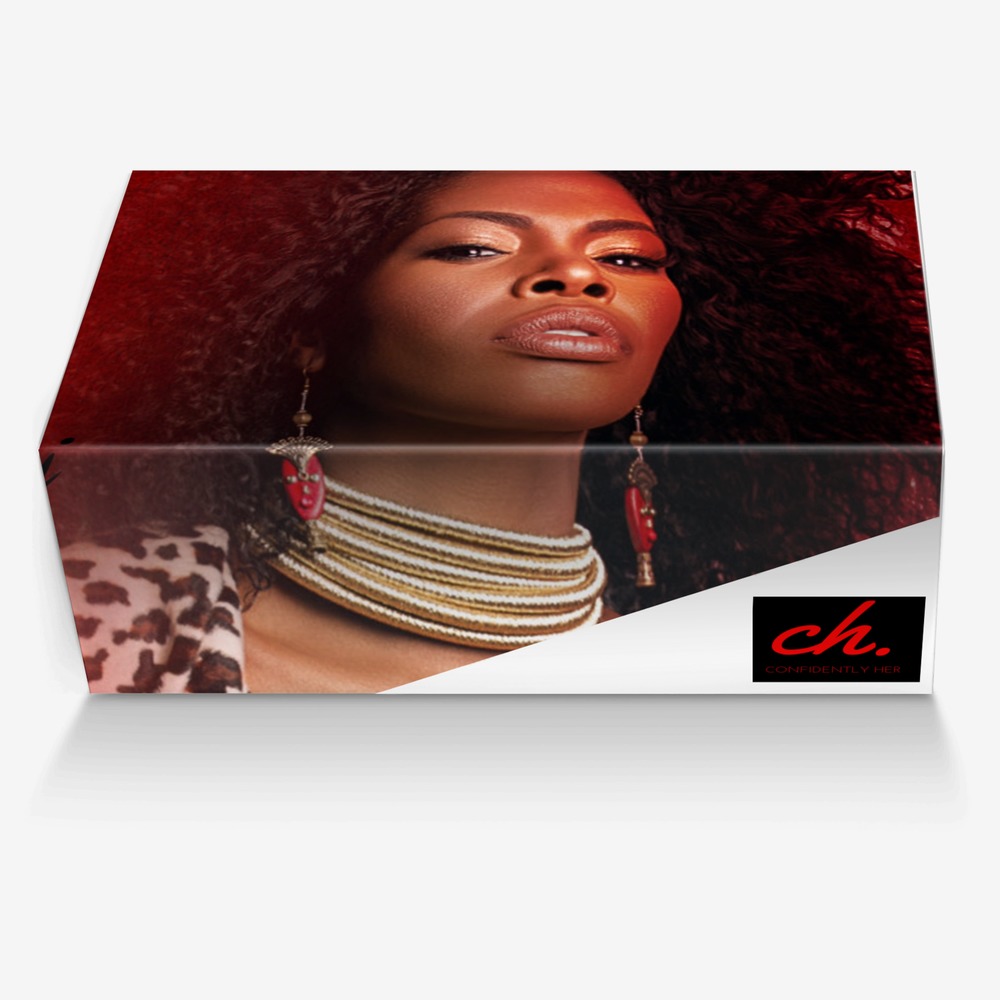 Confidently Her custom made in Italy shoes by Roselinde Ngozi Dike | Box view