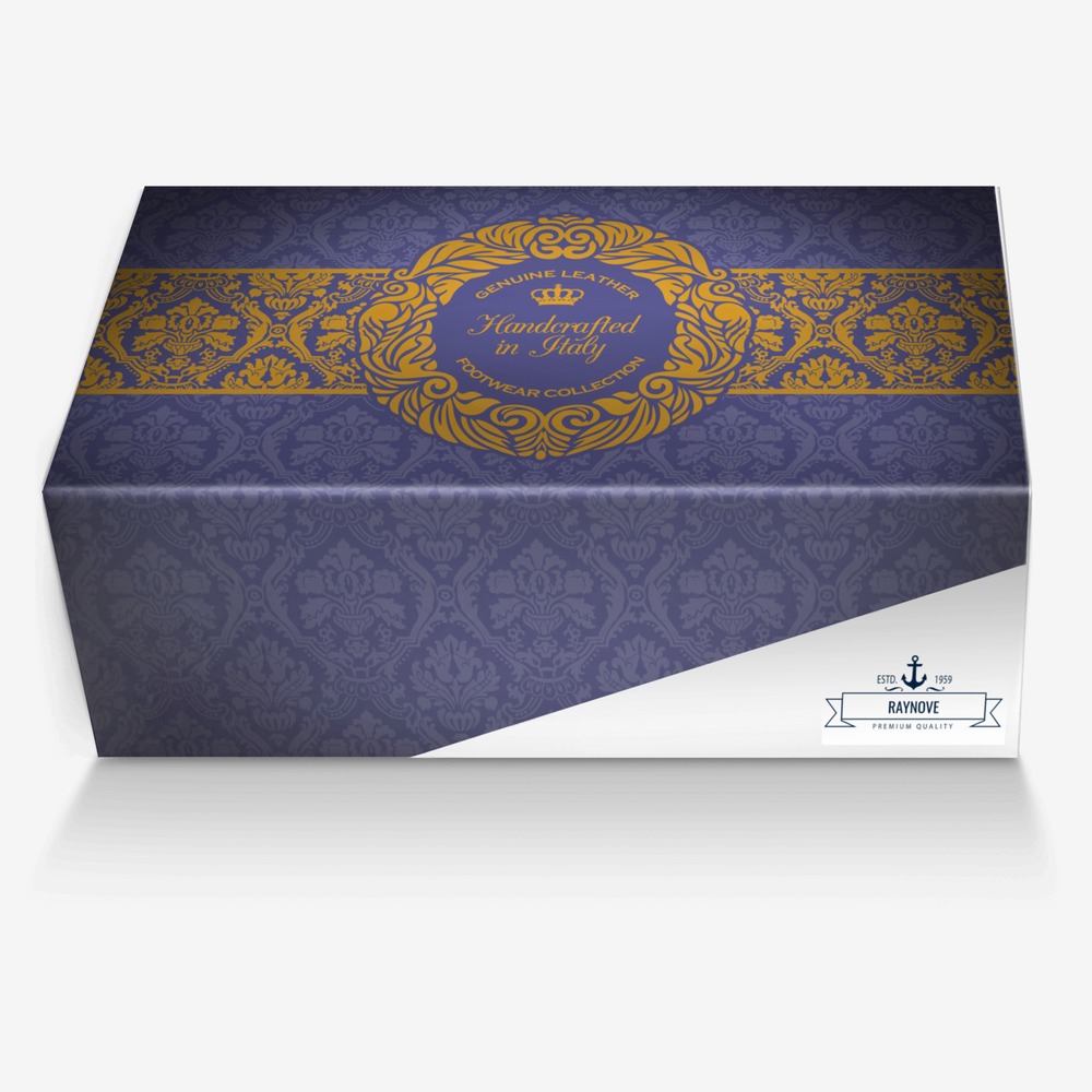 Raynove custom made in Italy shoes by Christopher Robinson | Box view