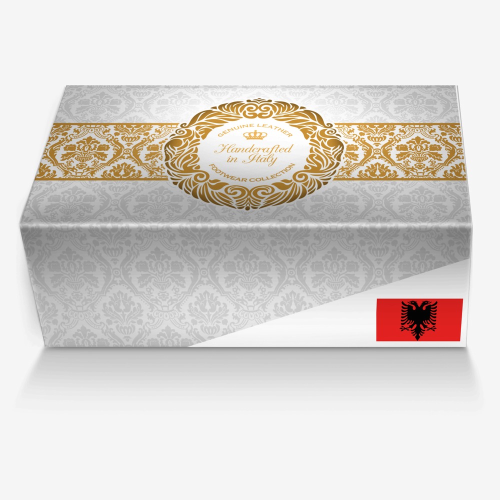 ALB custom made in Italy shoes by Albiona Limani | Box view