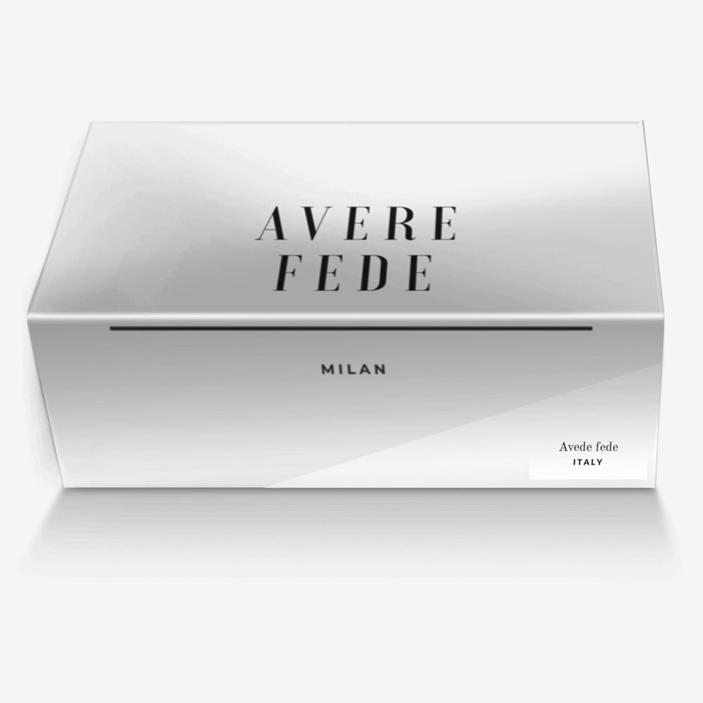 Avede fede custom made in Italy shoes by Joanna Williams | Box view