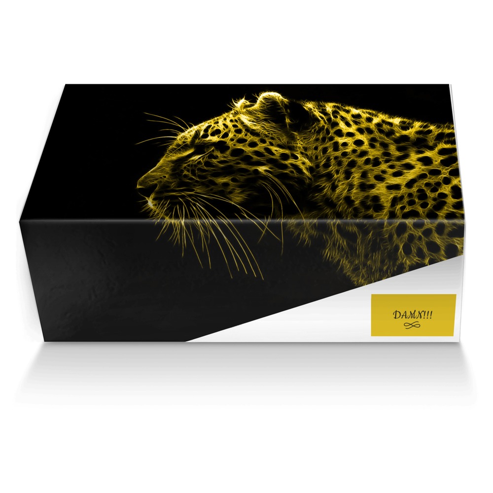 DAMN!!! custom made shoe box DAMN!!! artisan made in Italy shoes by Stoney Bastian