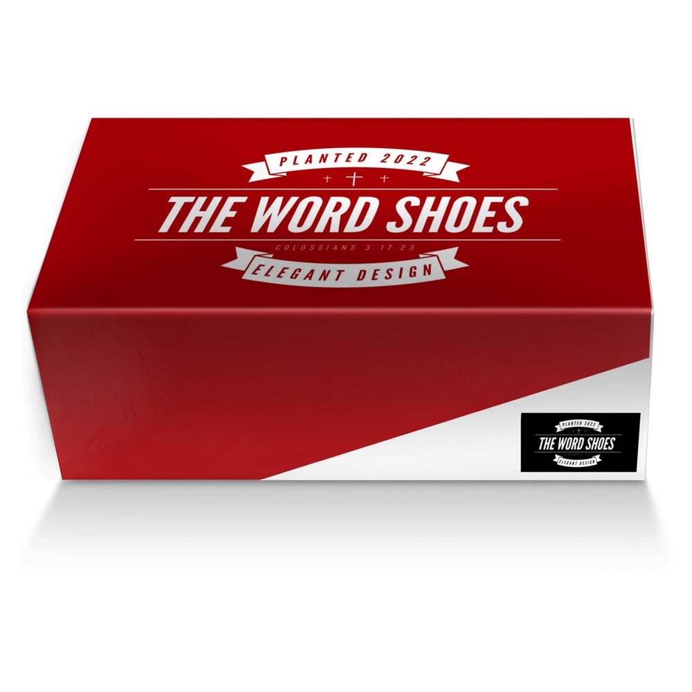 The Word Shoes custom made shoe box The Word Shoes artisan made in Italy shoes by Phillip Leary II