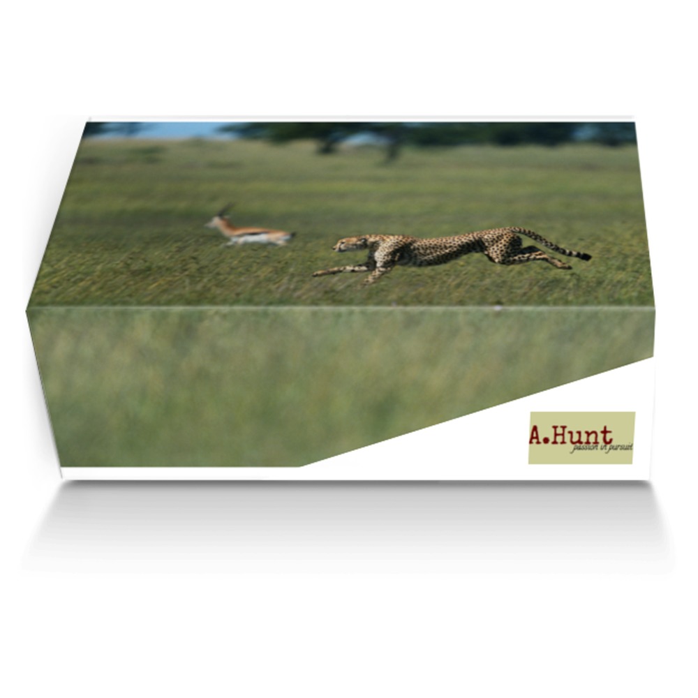 A.Hunt custom made shoe box A.Hunt artisan made in Italy shoes by Myran Hunter