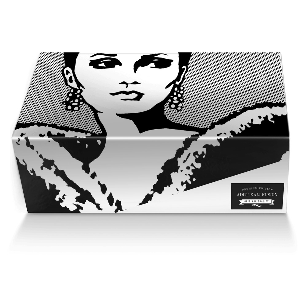 aditi-kali fusion custom made shoe box aditi-kali fusion artisan made in Italy shoes by Aditi-kali Of Wonkey Donkey Bazaar