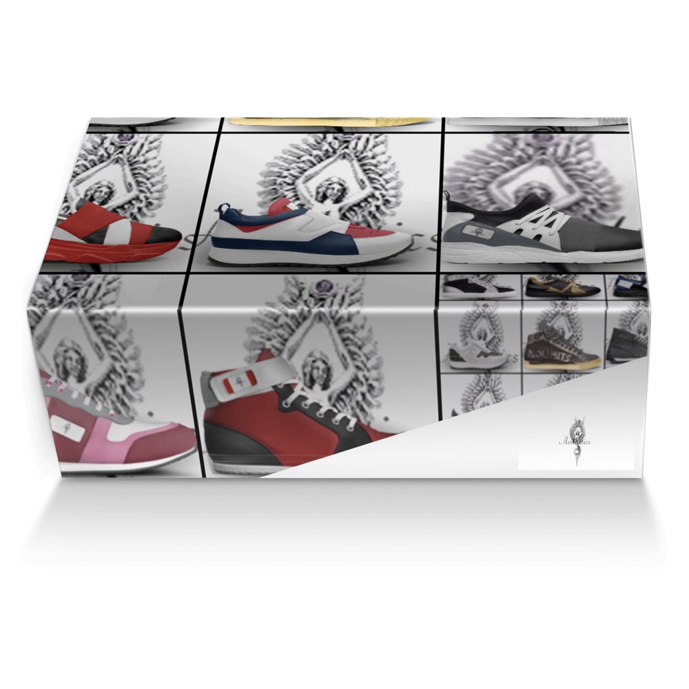 Aesthetics 9 custom made shoe box Aesthetics 9 artisan made in Italy shoes by Cj Palmer