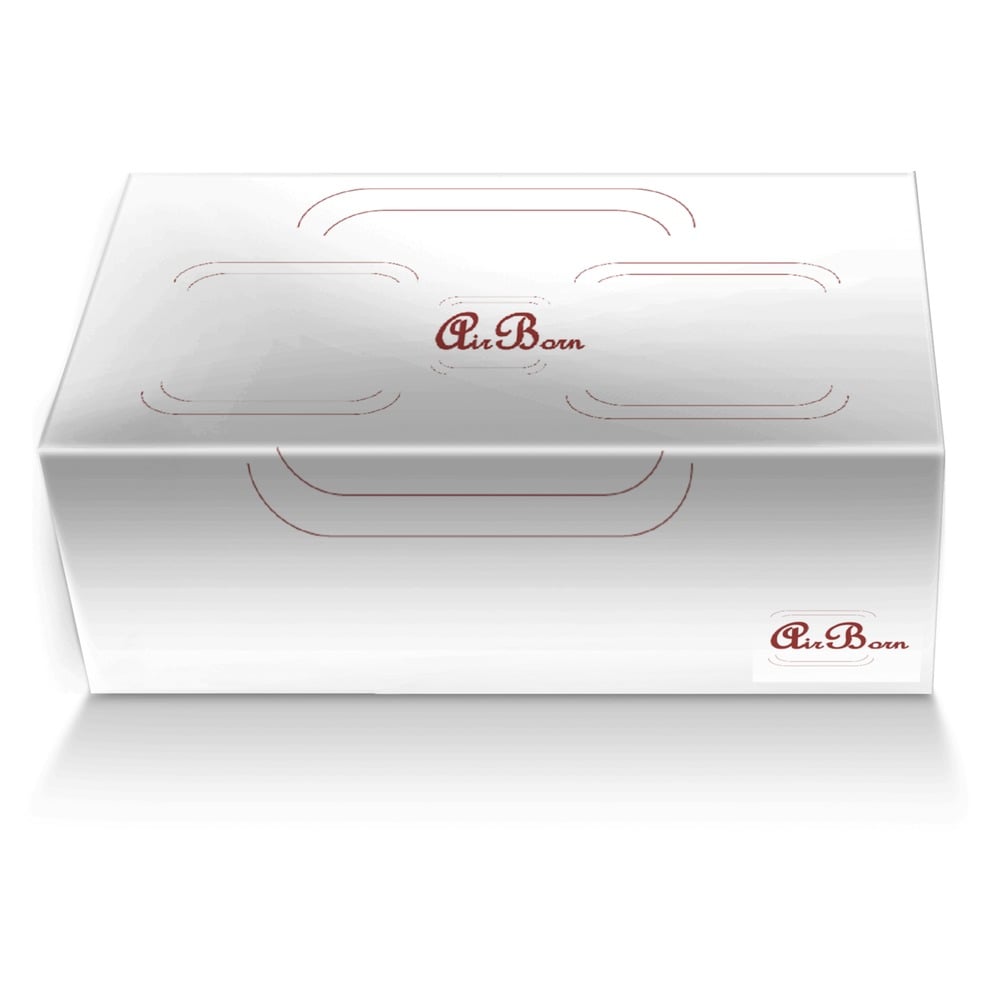Air Born custom made shoe box Air Born artisan made in Italy shoes by Sherae Love