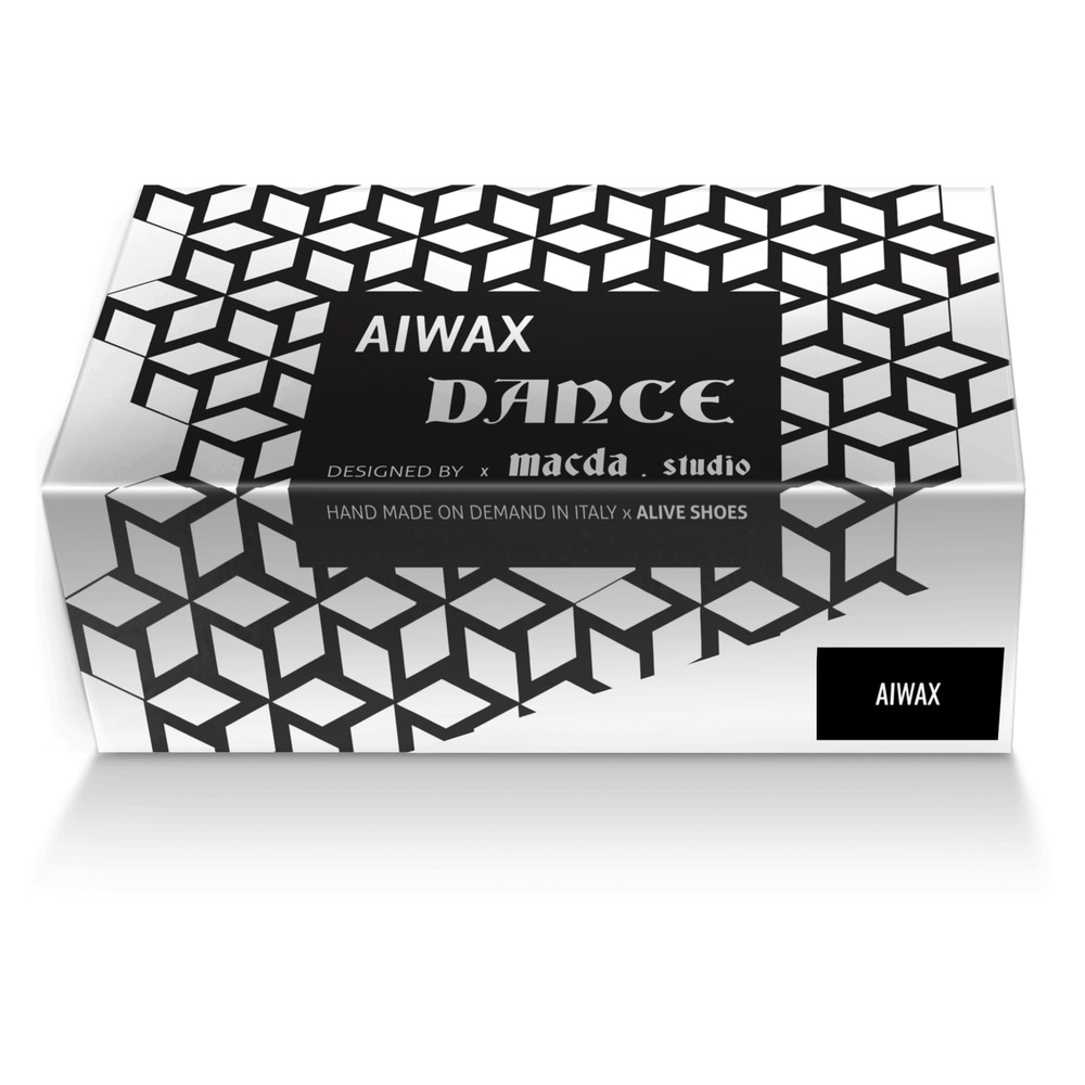AIWAX DANCE V custom made shoe box AIWAX DANCE V artisan made in Italy shoes by Magdalena Fernandez
