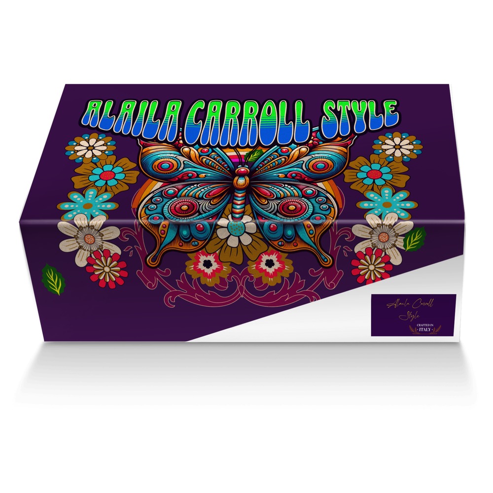 Alaila Carroll custom made shoe box Alaila Carroll artisan made in Italy shoes by Alaila Carroll