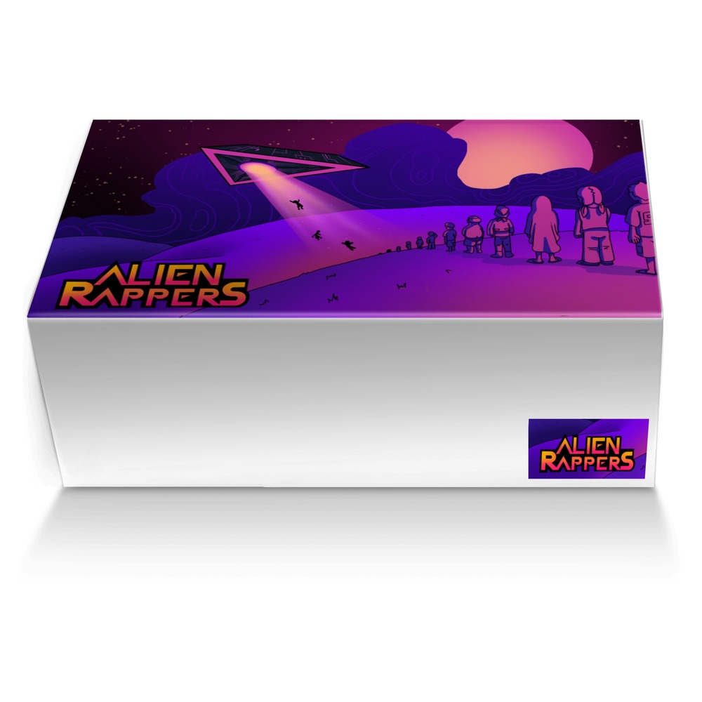 Alien Rappers custom made shoe box Alien Rappers artisan made in Italy shoes by Sole Sanctum