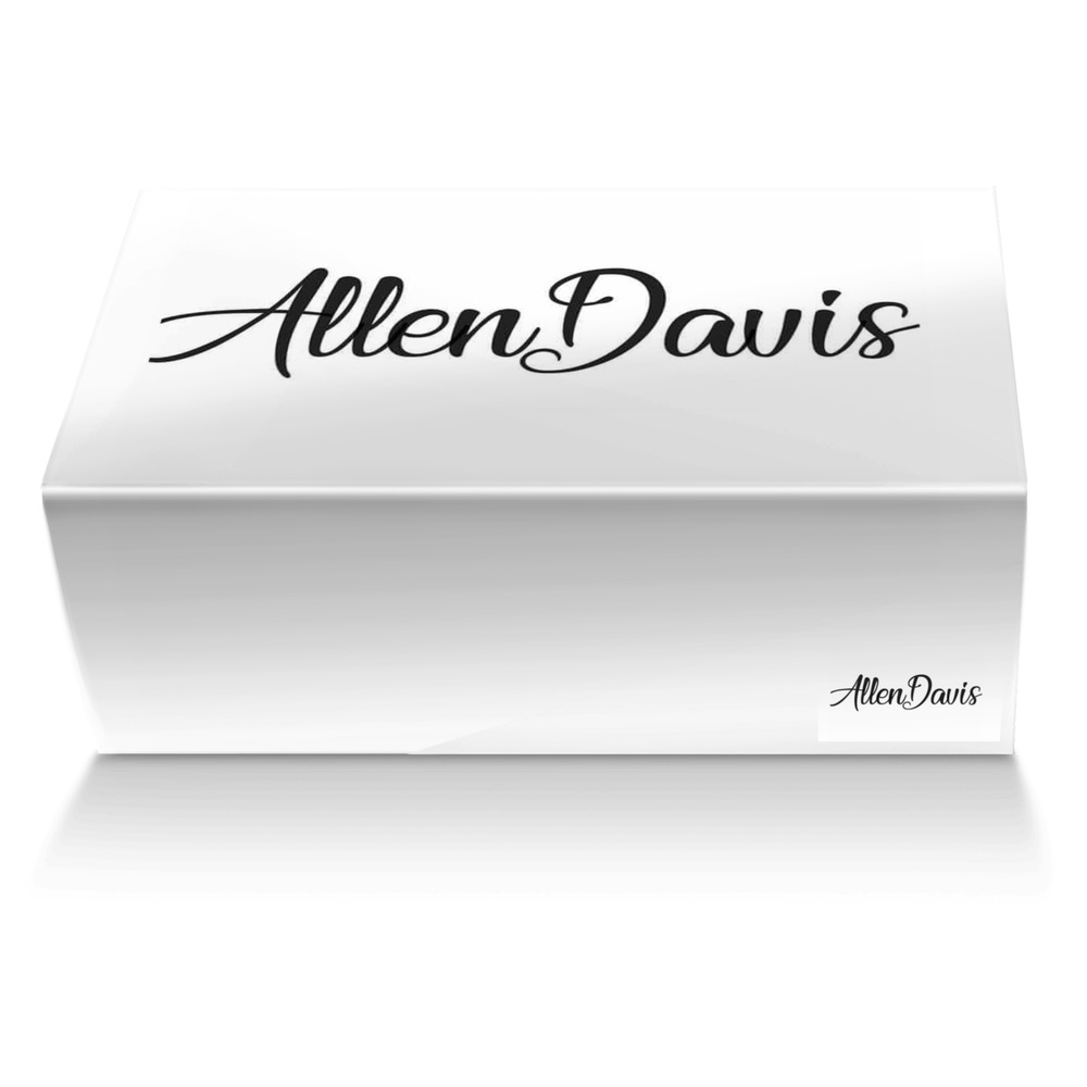 Allen Davis custom made shoe box Allen Davis artisan made in Italy shoes by Allen Davis