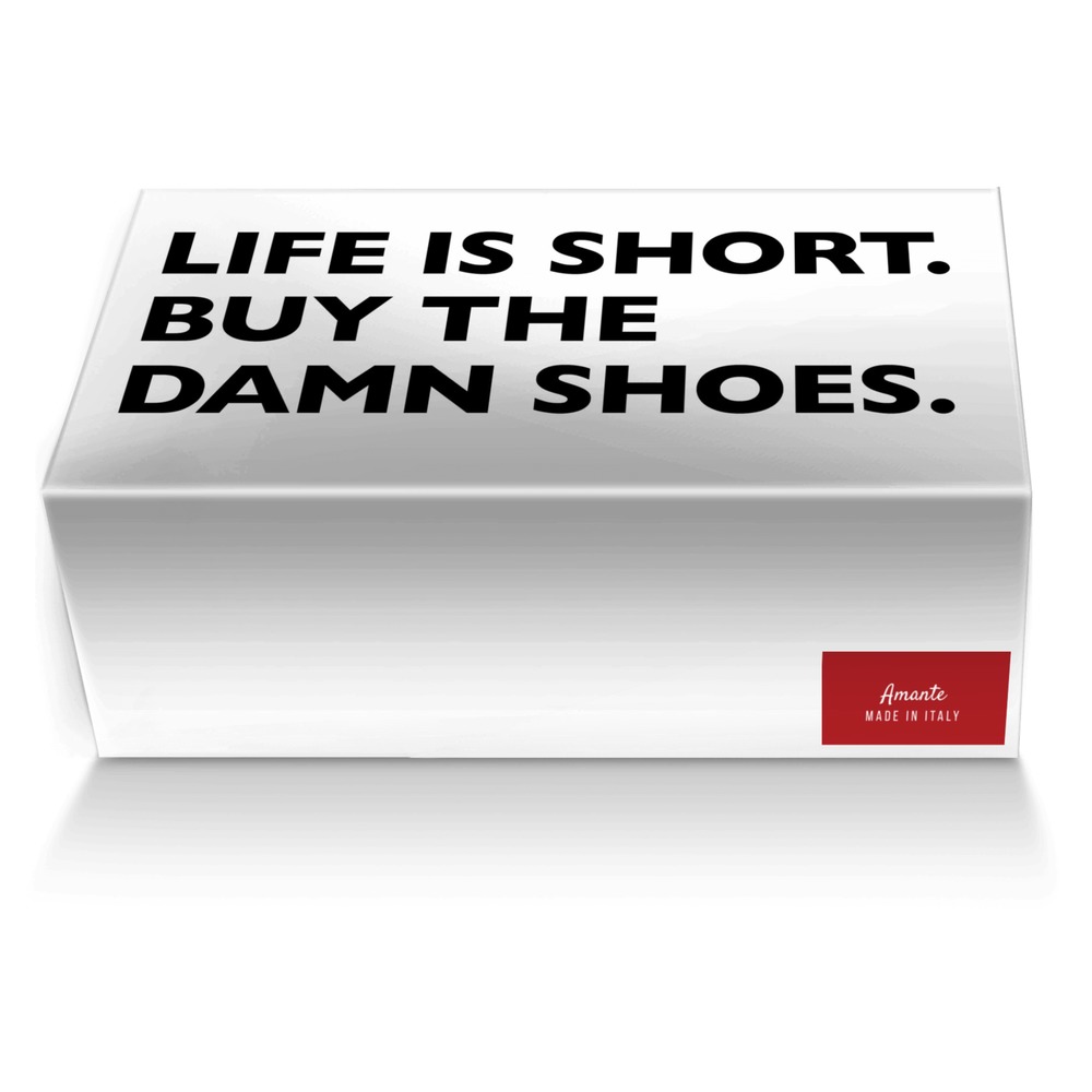 Amante custom made shoe box Amante artisan made in Italy shoes by Maricella Rodriguez