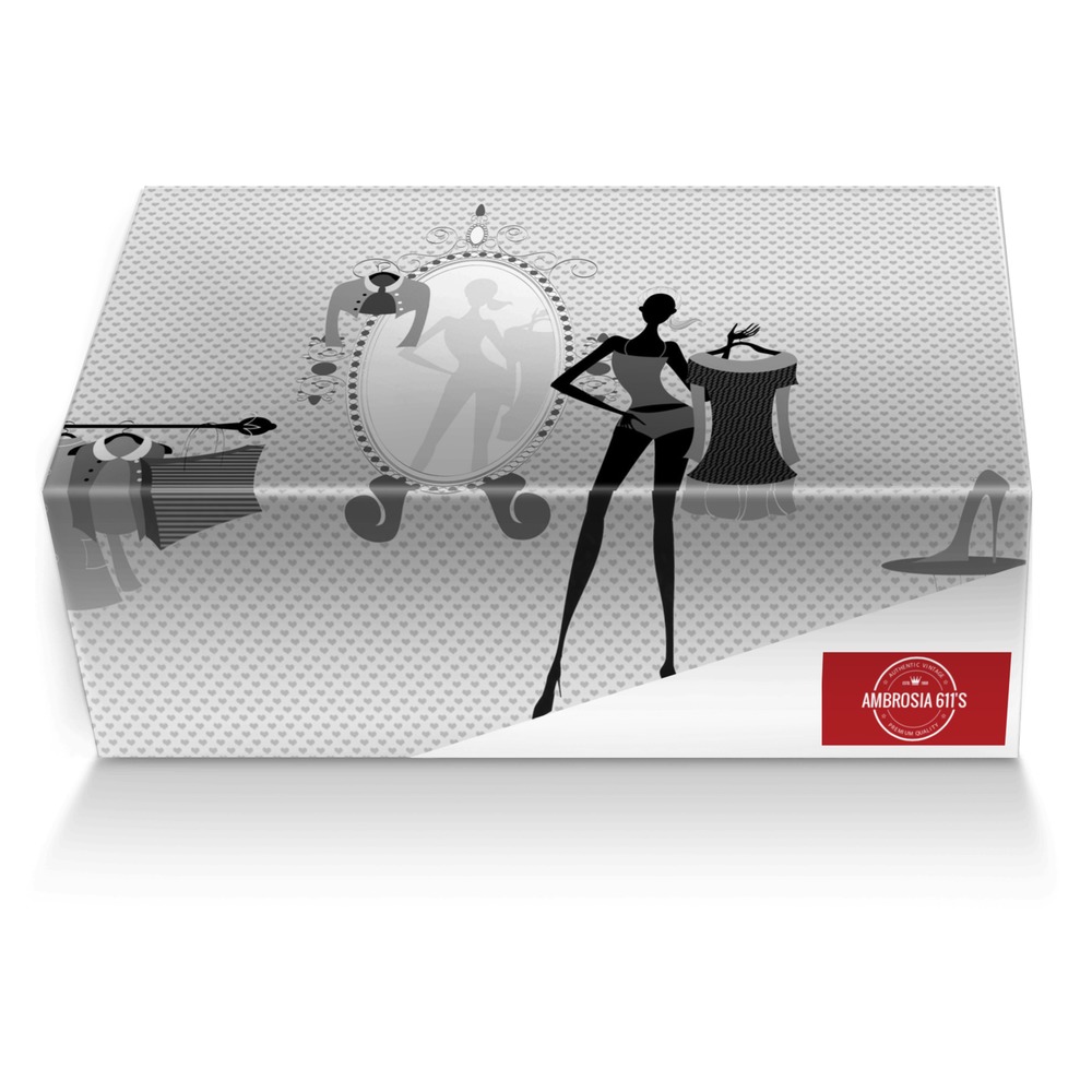 Ambrosia 611's custom made shoe box Ambrosia 611's artisan made in Italy shoes by Henry Arkwright