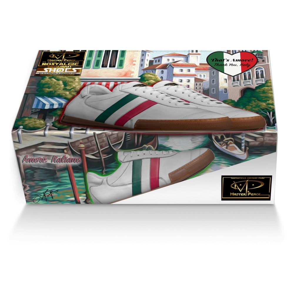 Amoré Italiano custom made shoe box Amoré Italiano artisan made in Italy shoes by Michael Porter