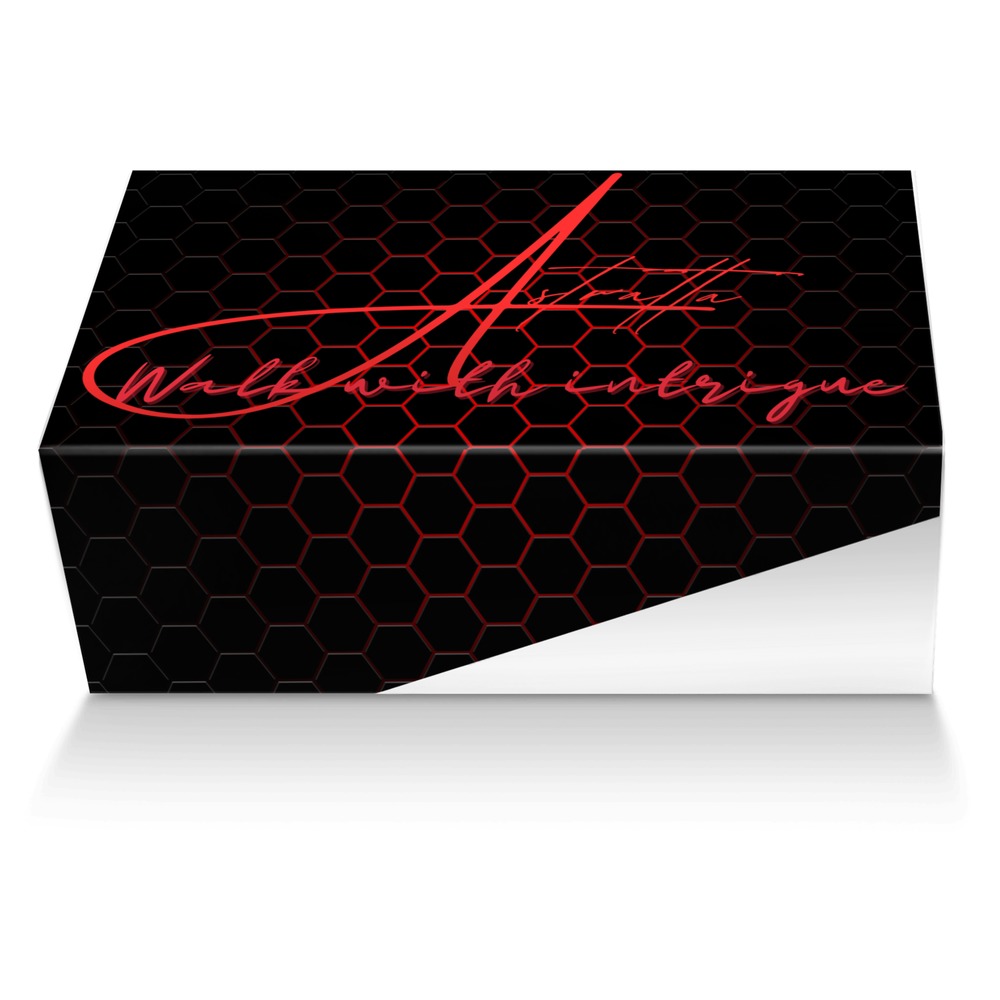 Astratta custom made shoe box Astratta artisan made in Italy shoes by Tiffany Guido