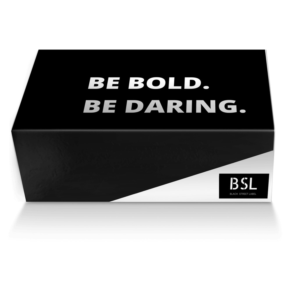 Avenue I custom made shoe box Avenue I artisan made in Italy shoes by Black Street Label