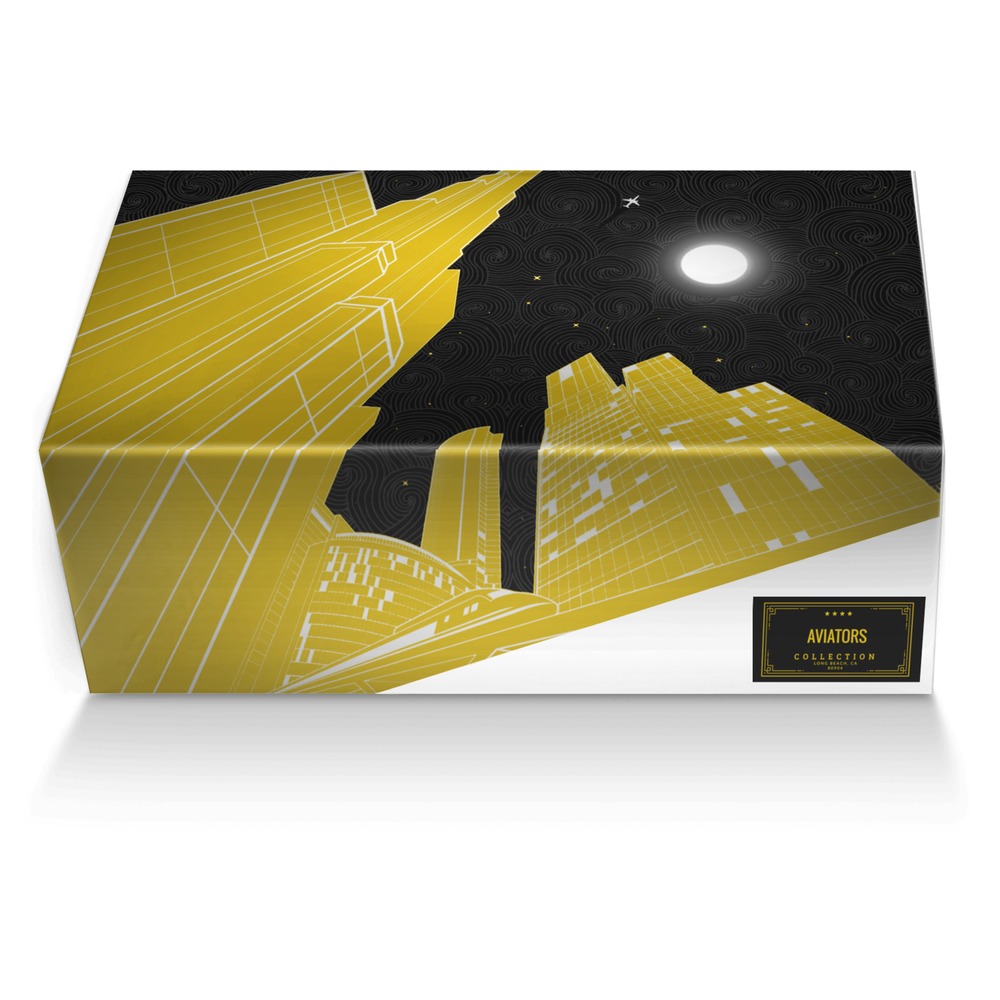 AVIATORS custom made shoe box AVIATORS artisan made in Italy shoes by Xalo Incorporated