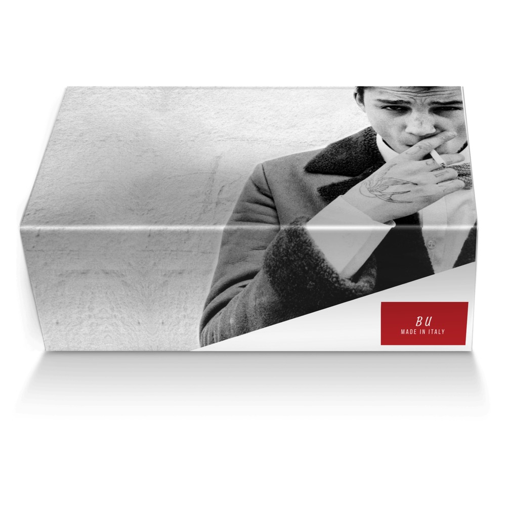 B U custom made shoe box B U artisan made in Italy shoes by Bradley Armstrong