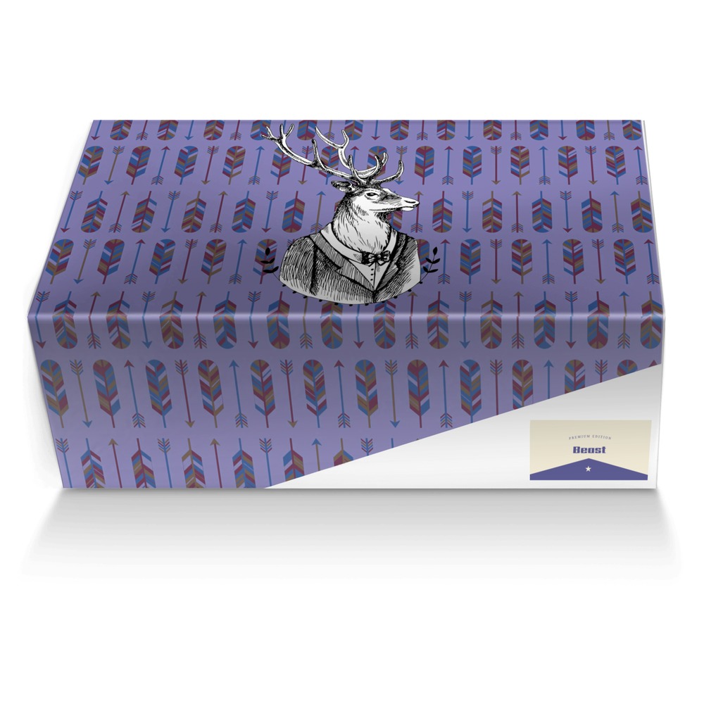 Beast custom made shoe box Beast artisan made in Italy shoes by Deniz Yıldız