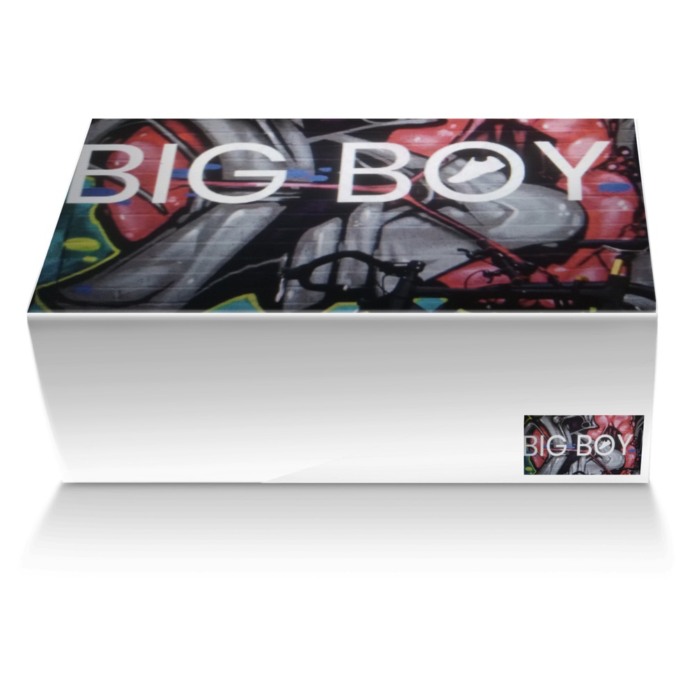 Big Boy Sneakers custom made shoe box Big Boy Sneakers artisan made in Italy shoes by Sher-vawn Robinson