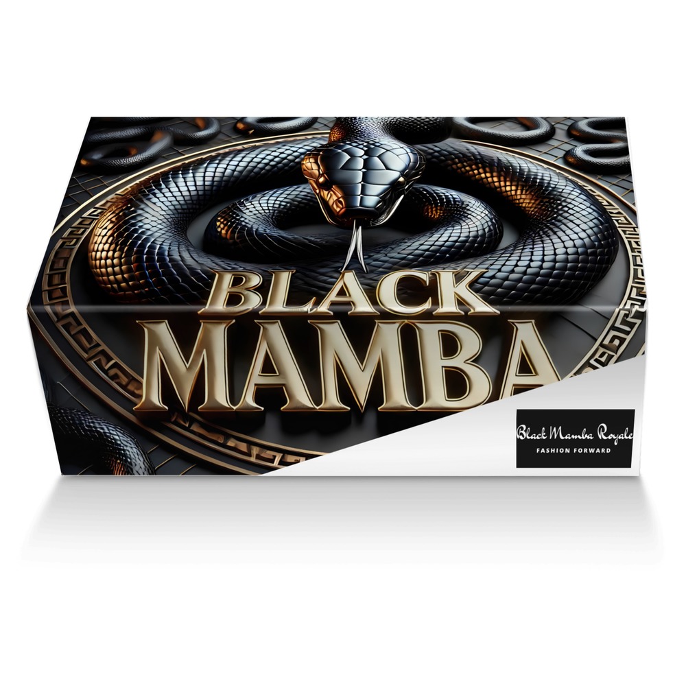 Black Mamba Royale custom made shoe box Black Mamba Royale artisan made in Italy shoes by Bullish Boutique