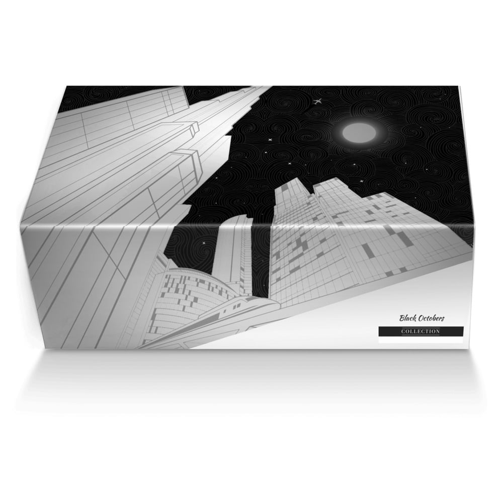 Black Octobers custom made shoe box Black Octobers artisan made in Italy shoes by Fredrick Scott