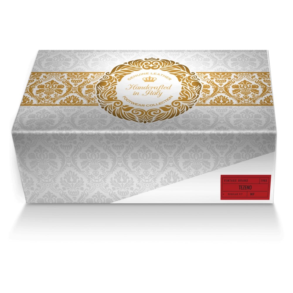 Black River custom made shoe box Black River artisan made in Italy shoes by Nehemiah Tezeno
