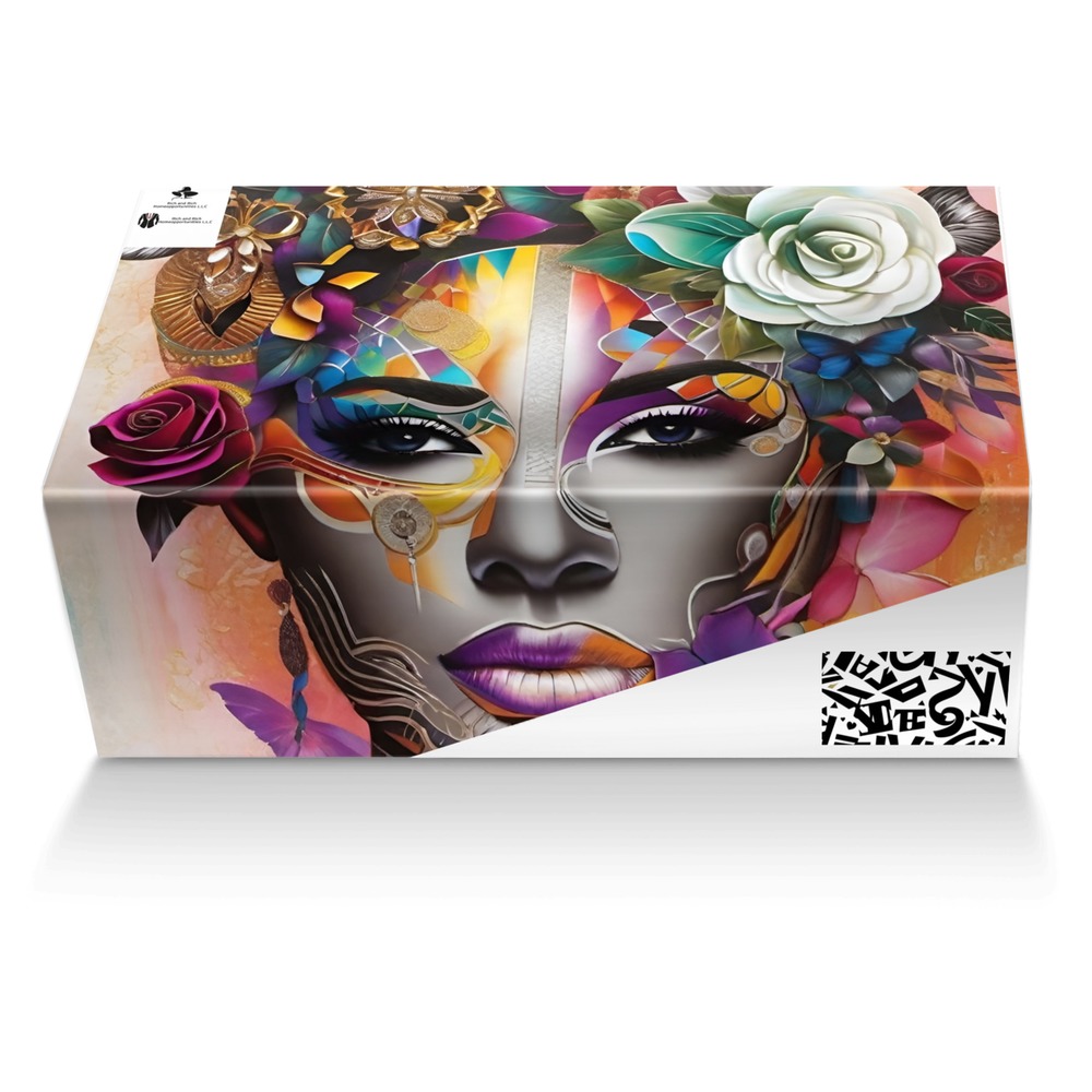 Black White Summer custom made shoe box Black White Summer artisan made in Italy shoes by Desiree Sims