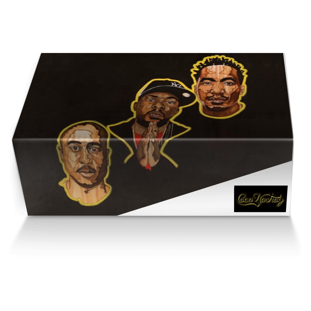 Blackish custom made shoe box Blackish artisan made in Italy shoes by Nakesha Caldwell