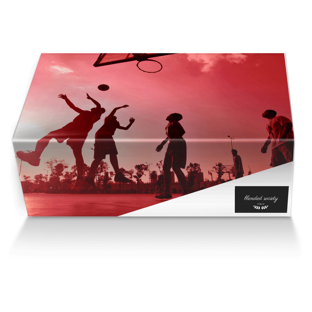 blended society custom made shoe box blended society artisan made in Italy shoes by Chon Smith