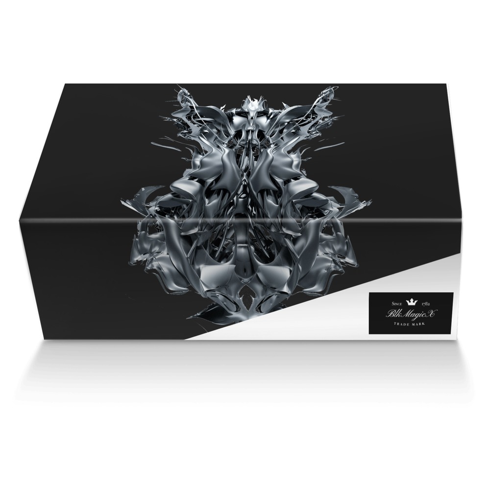 BlkMagicX custom made shoe box BlkMagicX artisan made in Italy shoes by Issac Wright