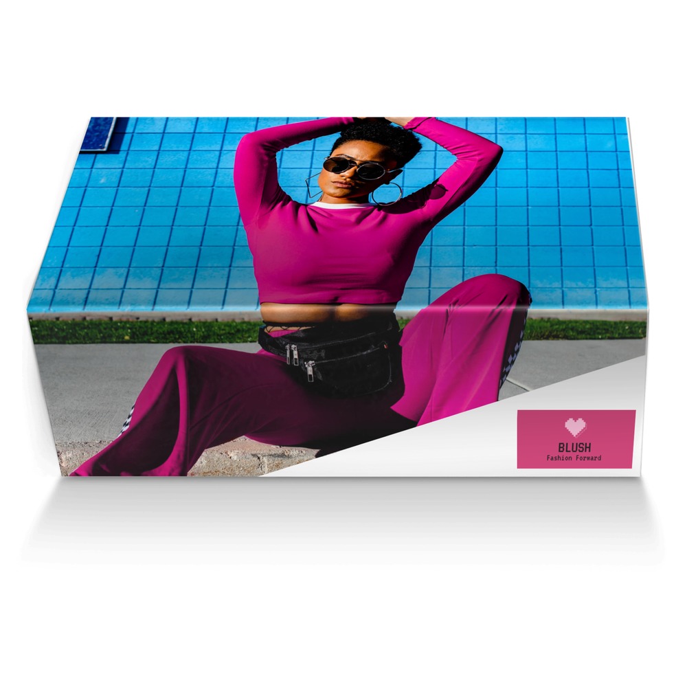 blush custom made shoe box blush artisan made in Italy shoes by Ciarra Elina Marin