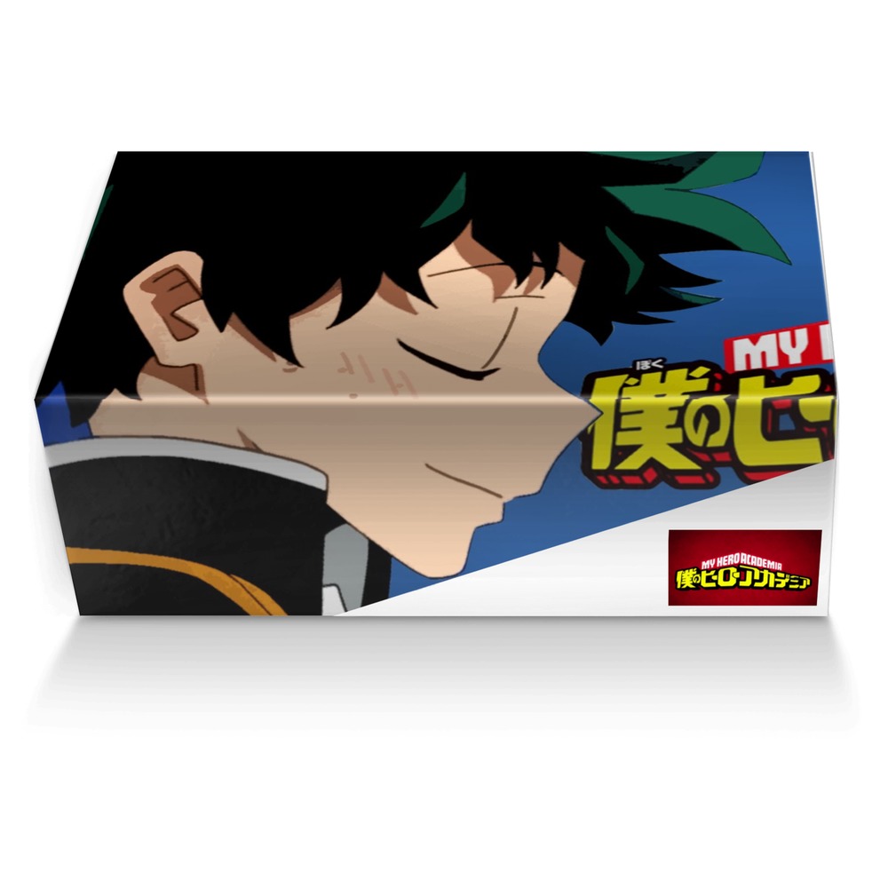 Boku No Hero custom made shoe box Boku No Hero artisan made in Italy shoes by Liam Cudahy