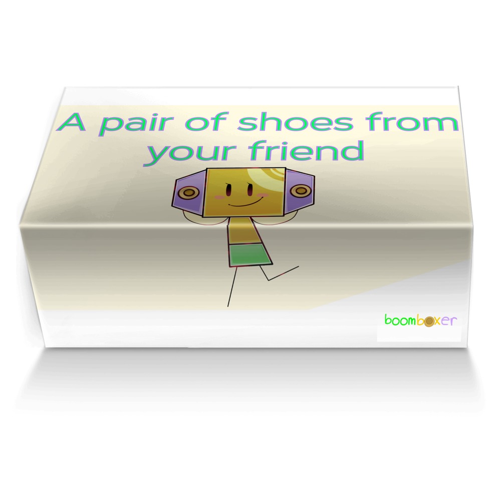 BoomBoxer shoes custom made shoe box BoomBoxer shoes artisan made in Italy shoes by Caelan Adrianne Jacks