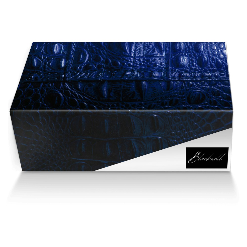 Jackson custom made shoe box Jackson artisan made in Italy shoes by Lawrence D. Blackwell