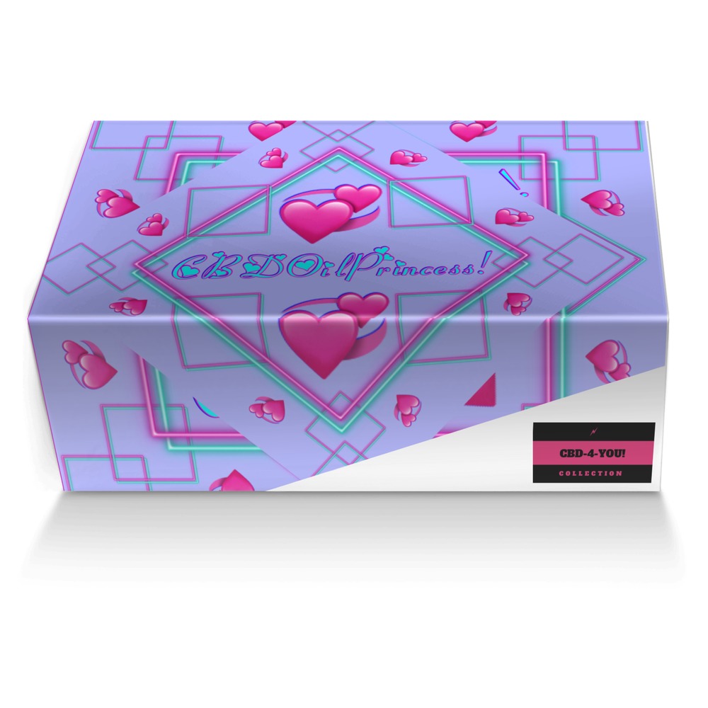 CBD-4-YOU! custom made shoe box CBD-4-YOU! artisan made in Italy shoes by Susan Pierce