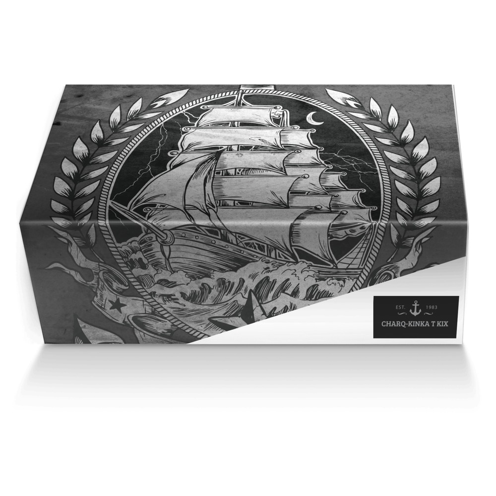 Charq-Kinka T Kix custom made shoe box Charq-Kinka T Kix artisan made in Italy shoes by Kinka T Kix