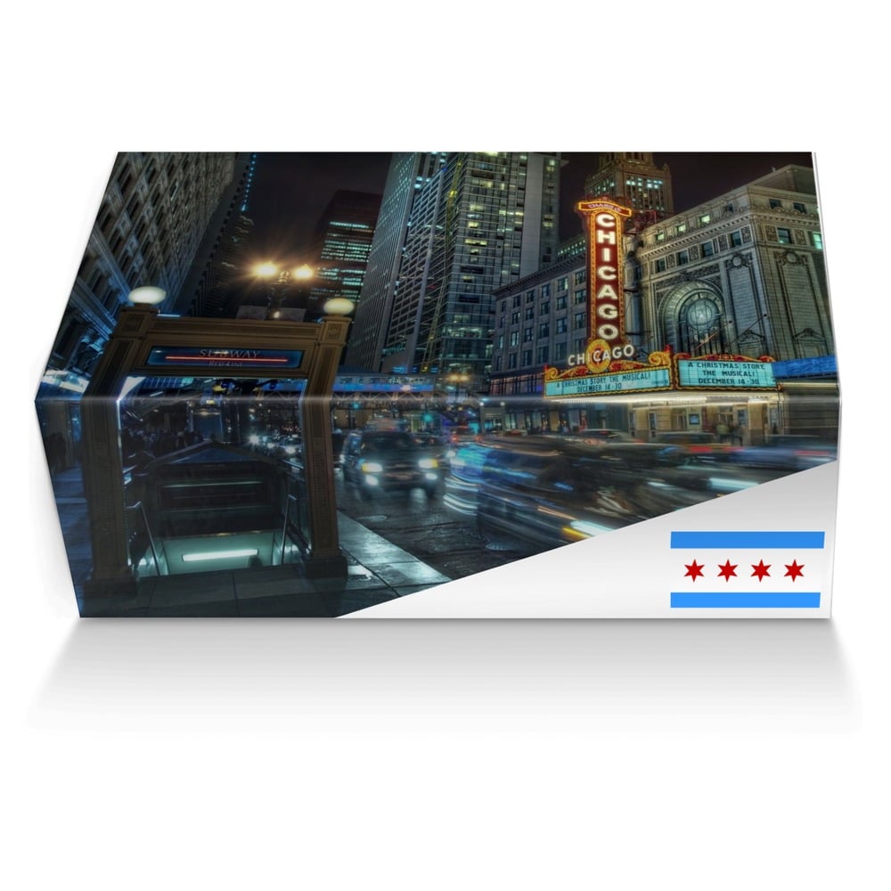 Chi-City custom made shoe box Chi-City artisan made in Italy shoes by David Lawrence
