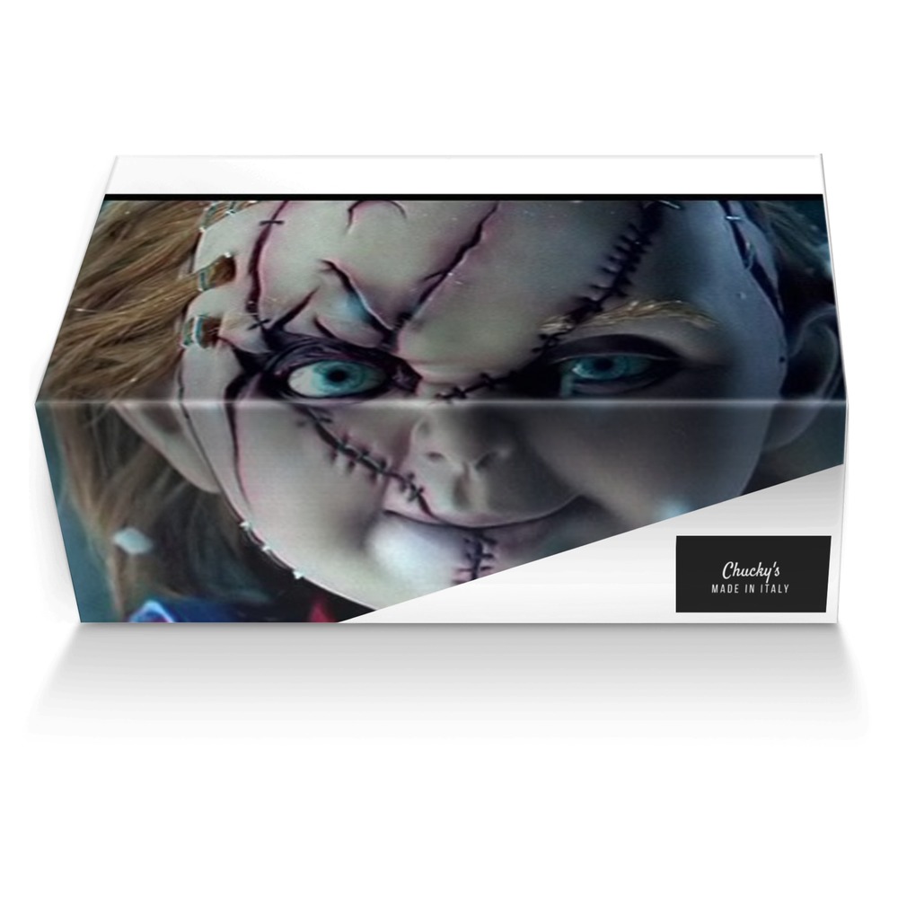 Chucky's custom made shoe box Chucky's artisan made in Italy shoes by Joseph