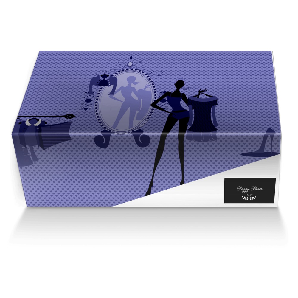 Clazzy Shoes custom made shoe box Clazzy Shoes artisan made in Italy shoes by Tonique