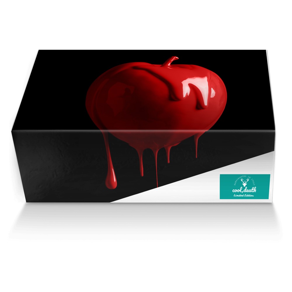 cool,death custom made shoe box cool,death artisan made in Italy shoes by Aidan James Coon